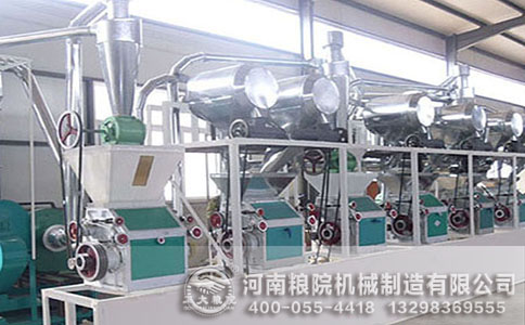 全自动石磨面粉机组